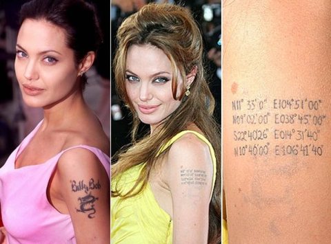 As tatuagens mais bizarras dos famosos